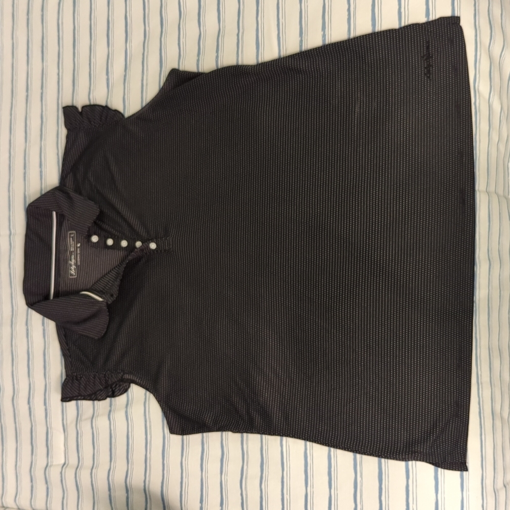 Women's golf shirt (w/Polka Dots)